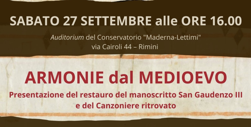 Armonie dal Medioevo